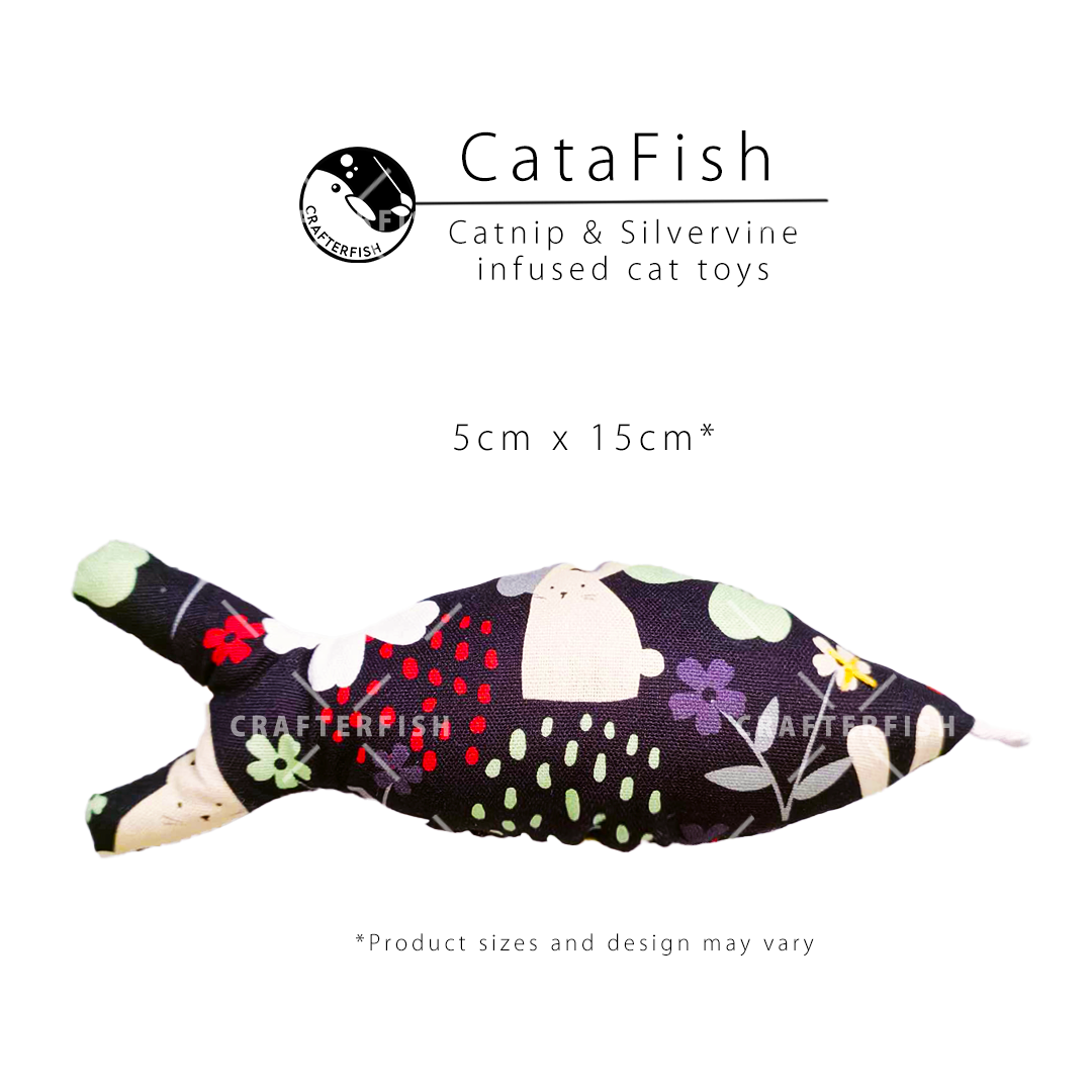 Catnip Silvervine CataFish Toy - Standard Size