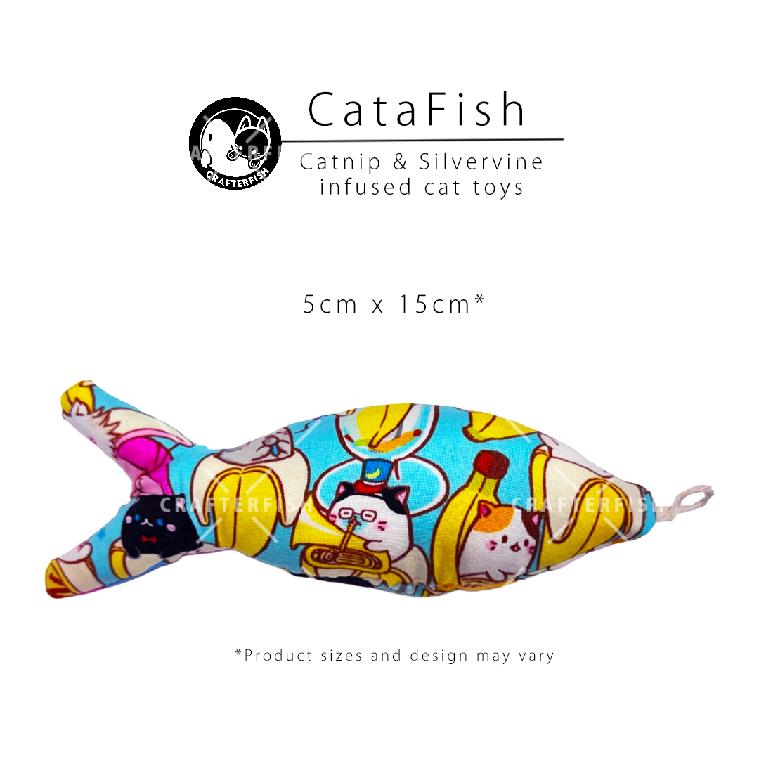 Catnip Silvervine CataFish Toy - Standard Size