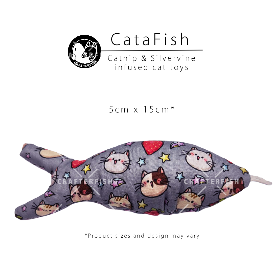 Catnip Silvervine CataFish Toy - Standard Size