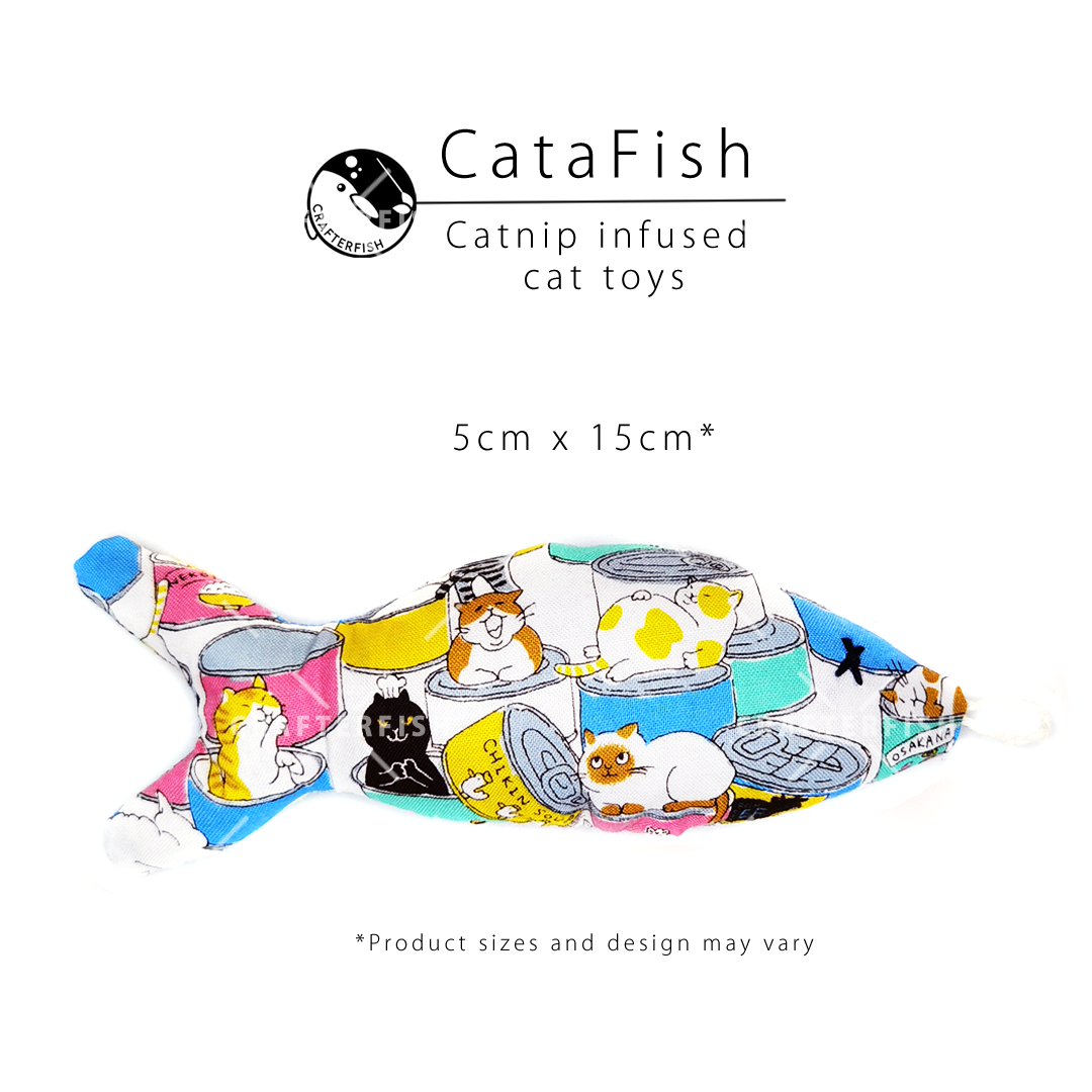 Catnip Silvervine CataFish Toy - Standard Size