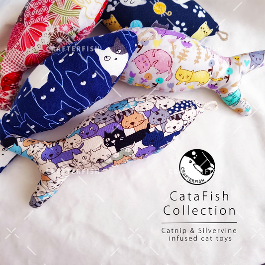 Catnip Silvervine CataFish Toy - Standard Size