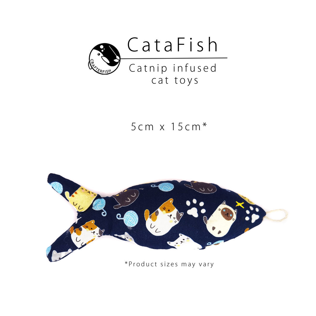 Catnip Silvervine CataFish Toy - Standard Size