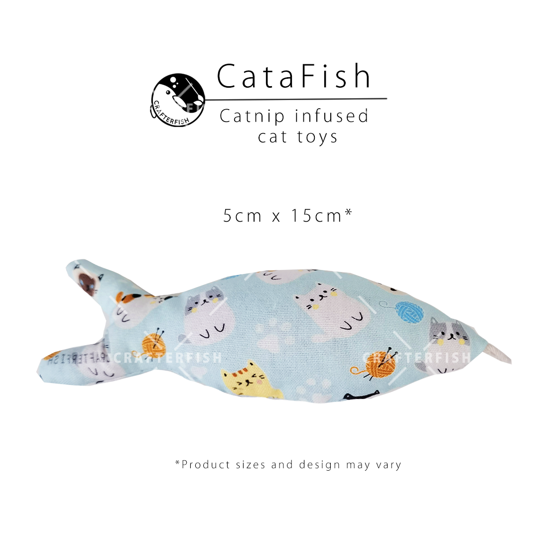 Catnip Silvervine CataFish Toy - Standard Size
