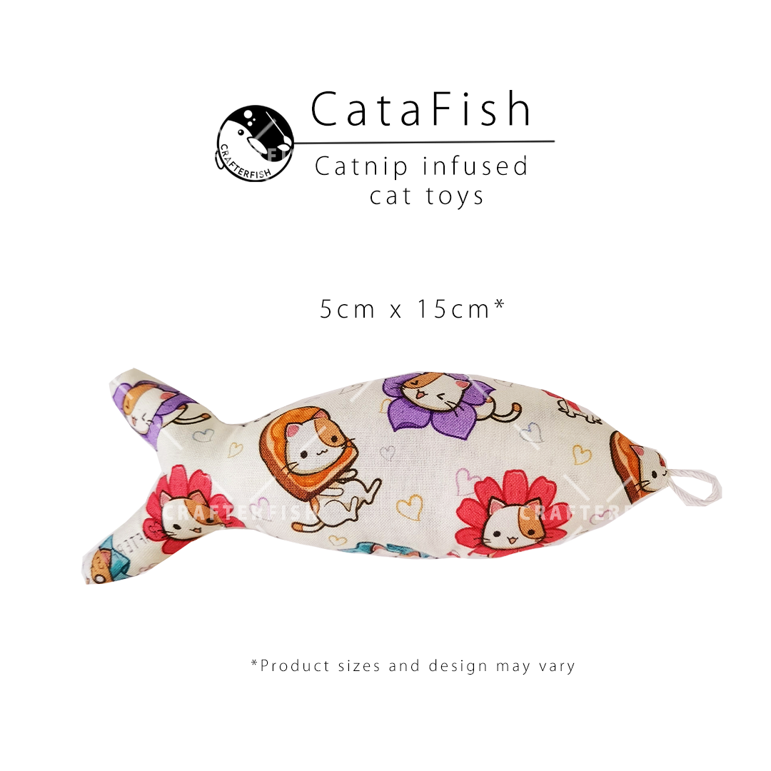 CataFish - Flower Bread Cat