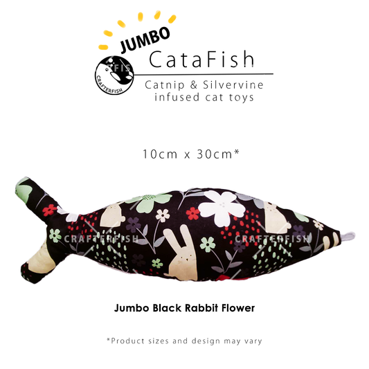 Catnip Silvervine Jumbo CataFish Toy Collection