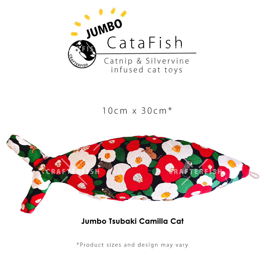 Catnip Silvervine Jumbo CataFish Toy Collection