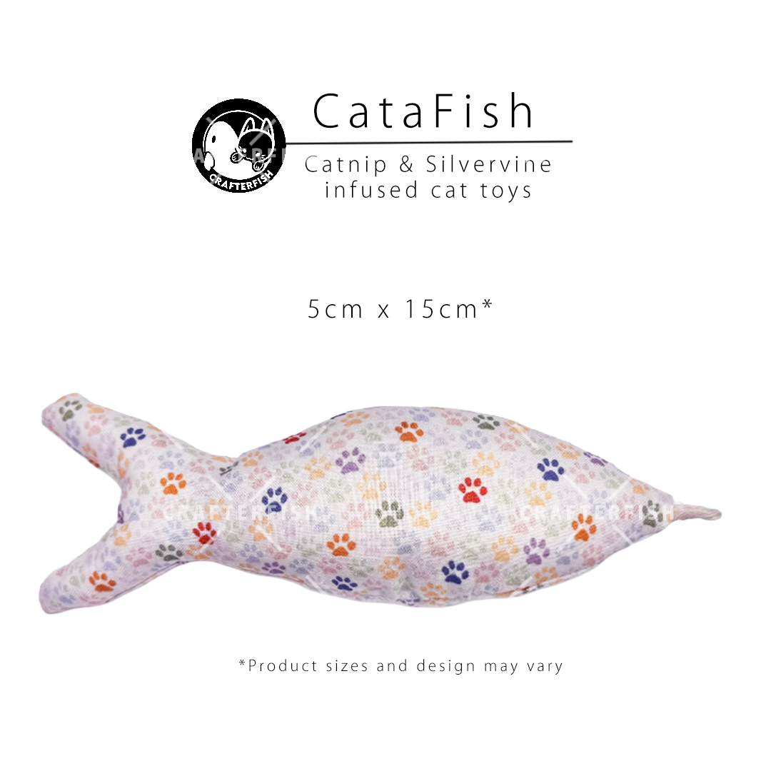 Catnip Silvervine CataFish Toy - Standard Size