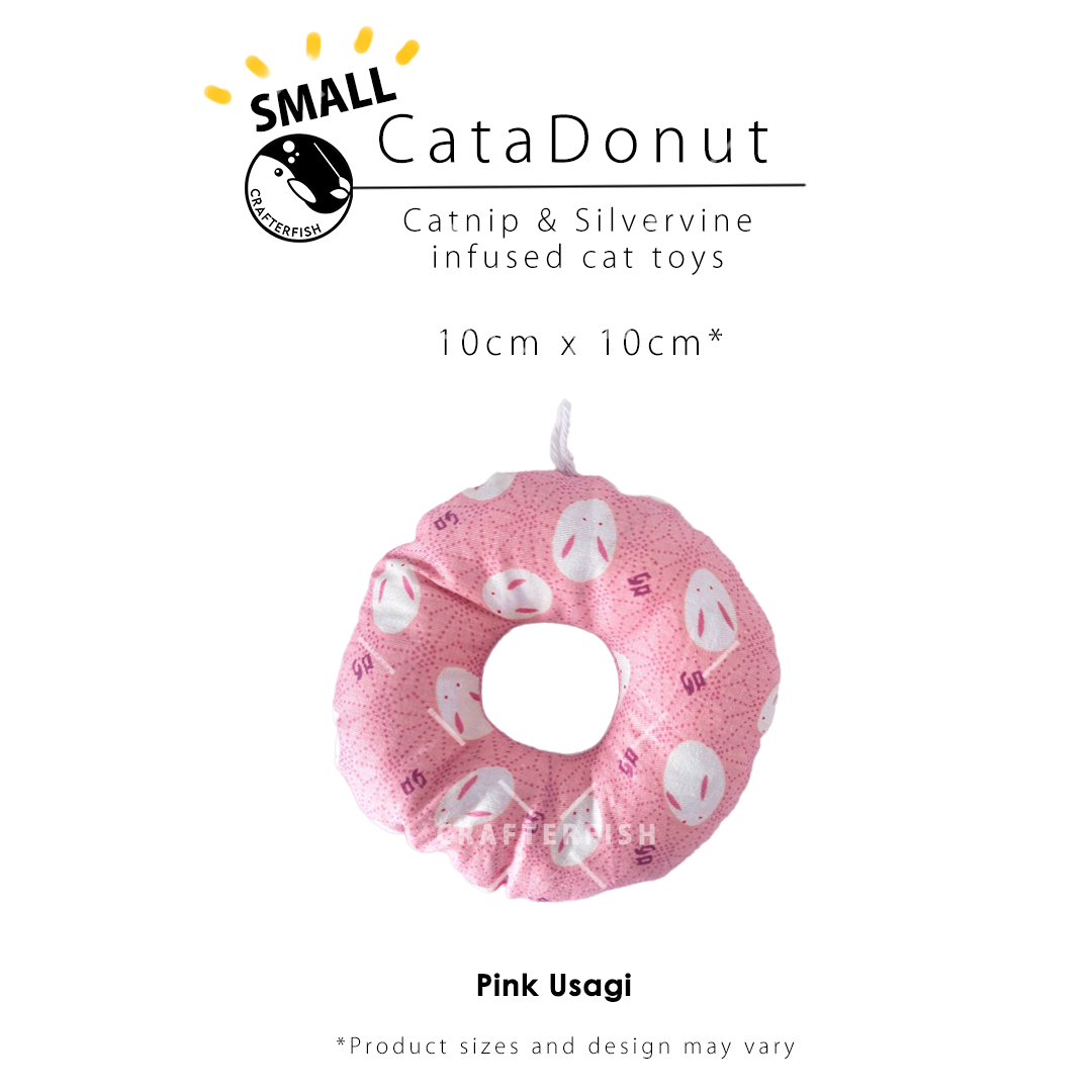 Catnip Silvervine Cata-Donut Toy