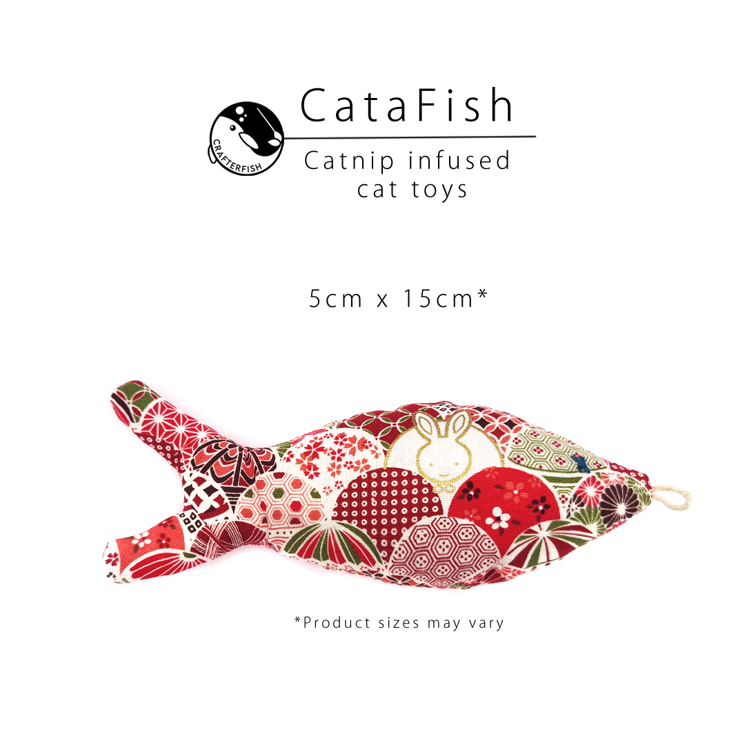Catnip Silvervine CataFish Toy - Standard Size