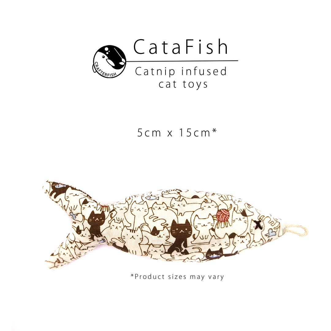 Catnip Silvervine CataFish Toy - Standard Size