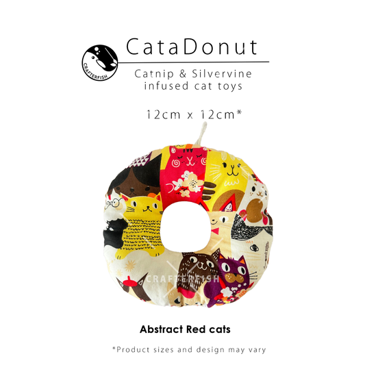 Catnip Silvervine Cata-Donut Toy