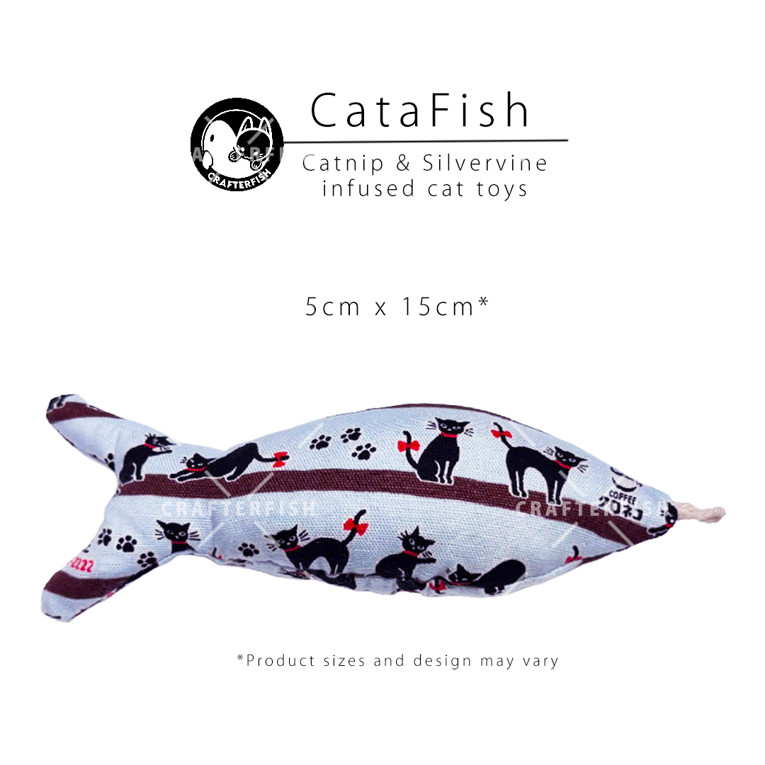 Catnip Silvervine CataFish Toy - Standard Size
