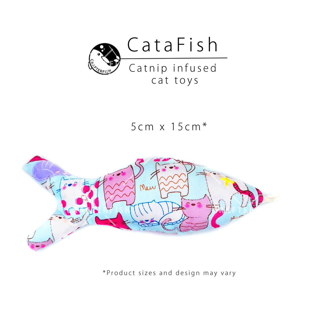 CataFish - Cyan Mew Cat