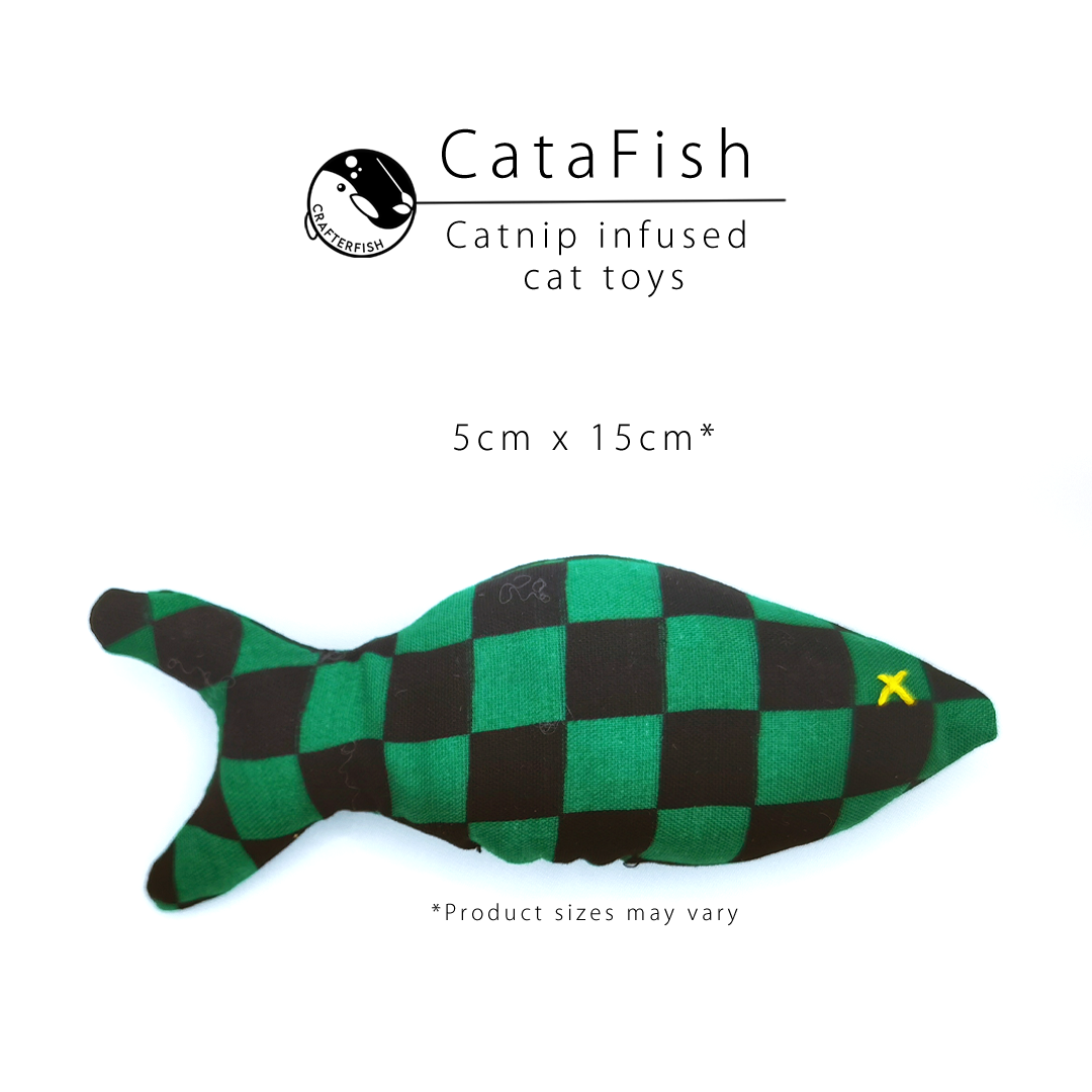 Catnip Silvervine CataFish Toy - Standard Size