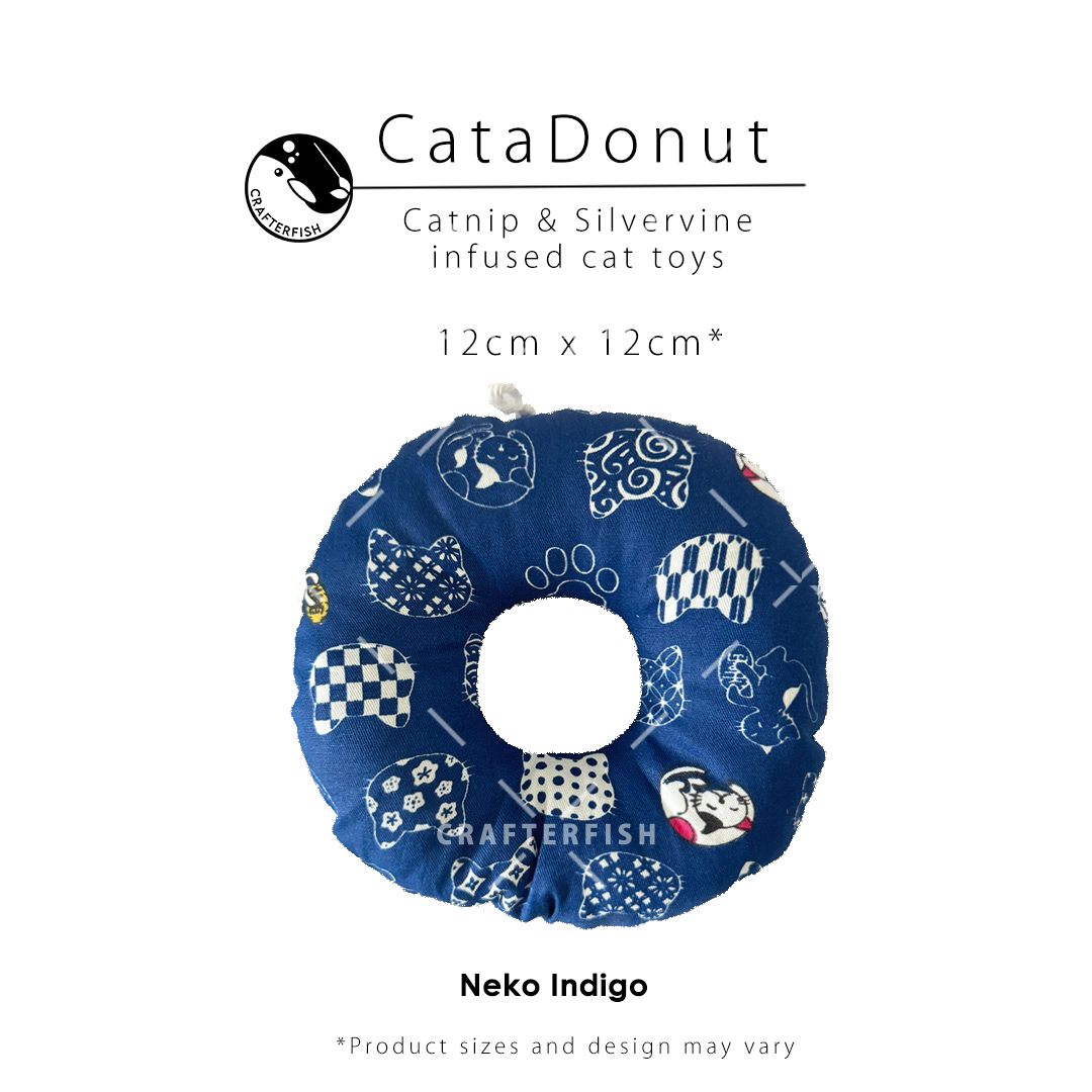 Catnip Silvervine Cata-Donut Toy