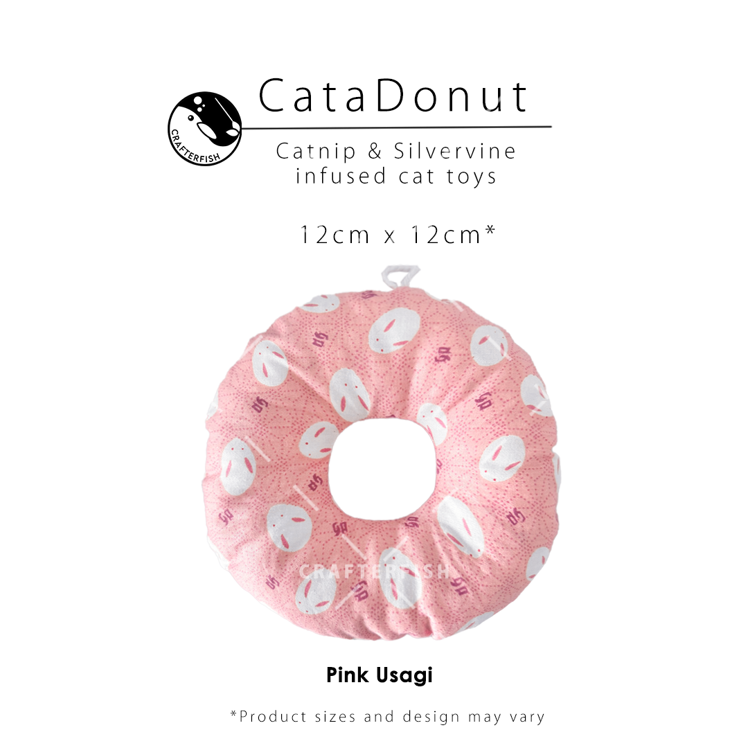 Catnip Silvervine Cata-Donut Toy