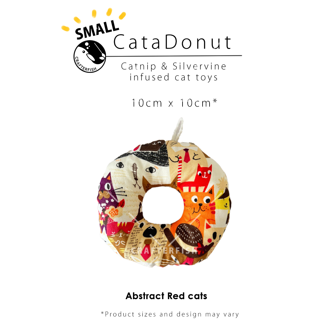 Catnip Silvervine Cata-Donut Toy