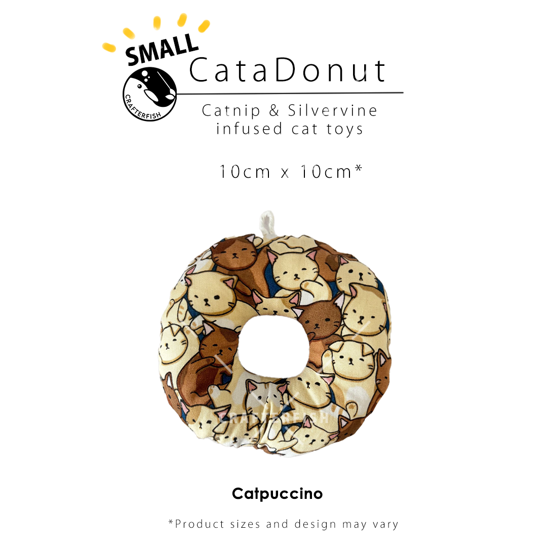 Catnip Silvervine Cata-Donut Toy