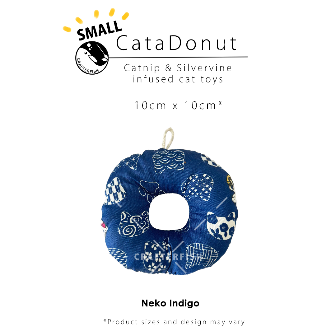Catnip Silvervine Cata-Donut Toy