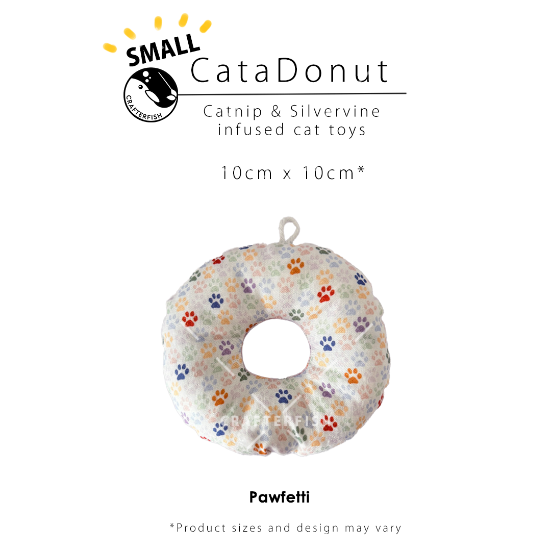 Catnip Silvervine Cata-Donut Toy