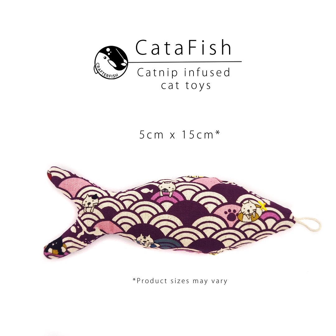 Catnip Silvervine CataFish Toy - Standard Size