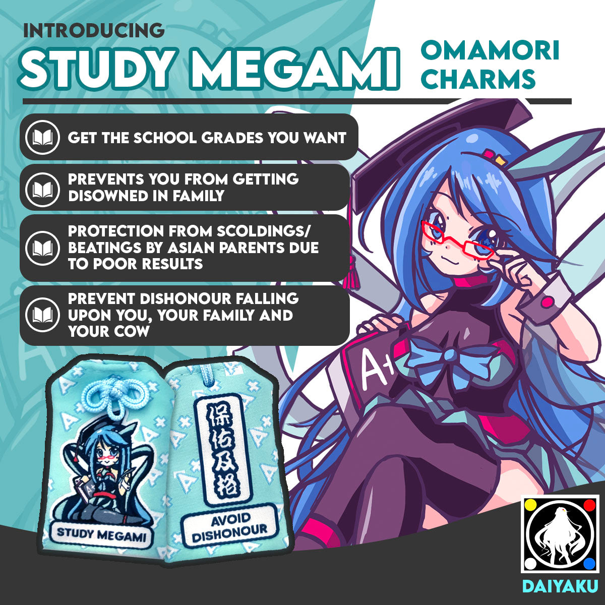 Study Megami Omamori Charm