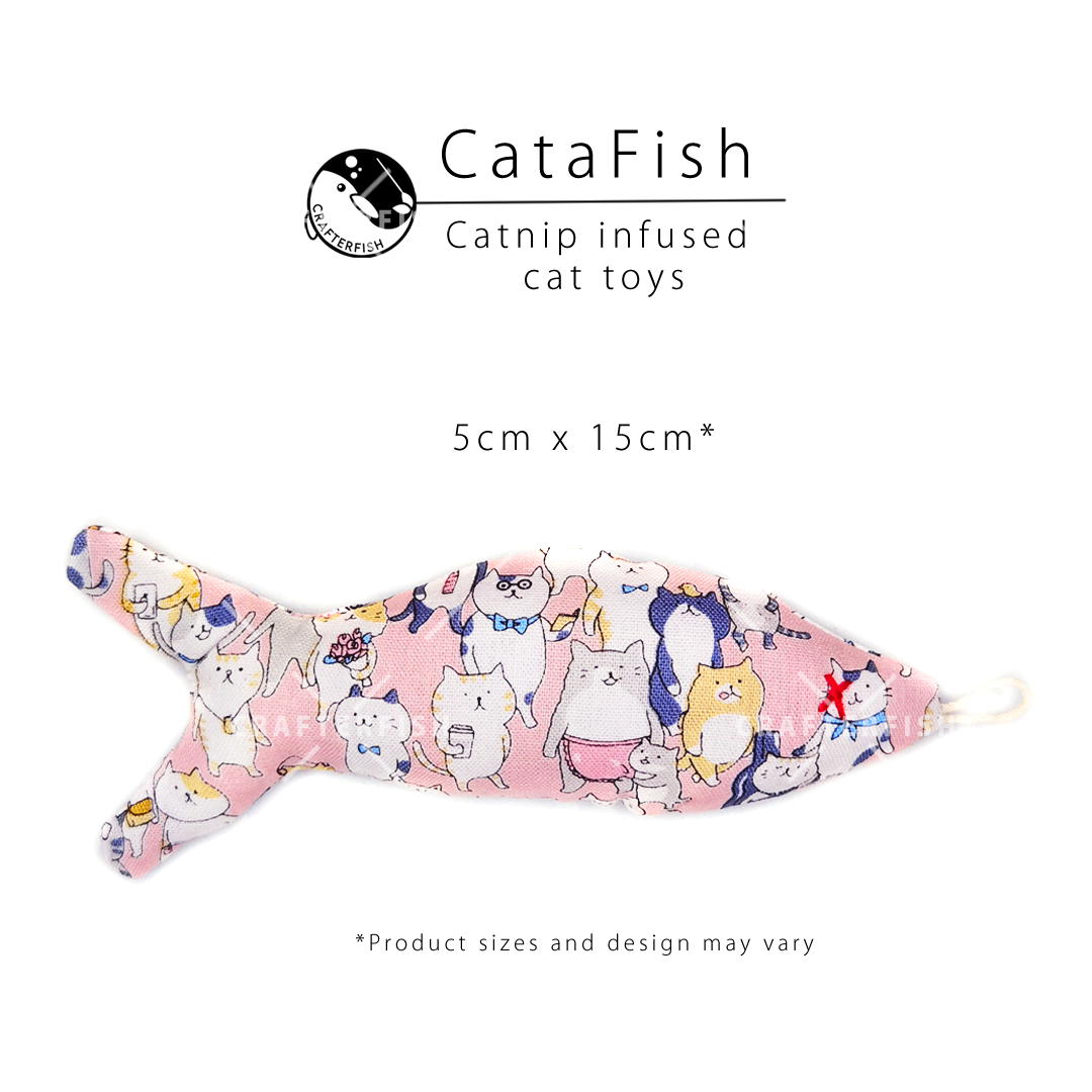 CataFish - Walking Cat Pink